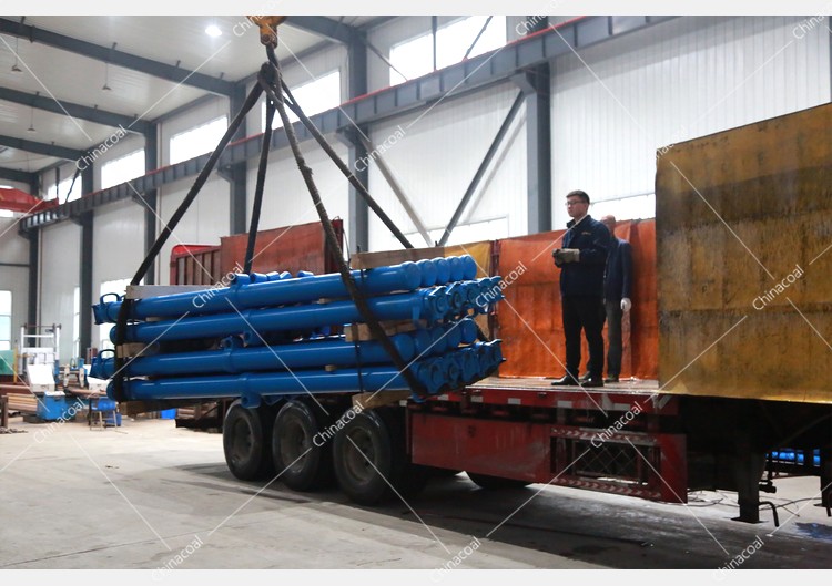 China Coal Group Sent A Batch Of Mining Single Hydraulic Props To Shanxi Jinzhong