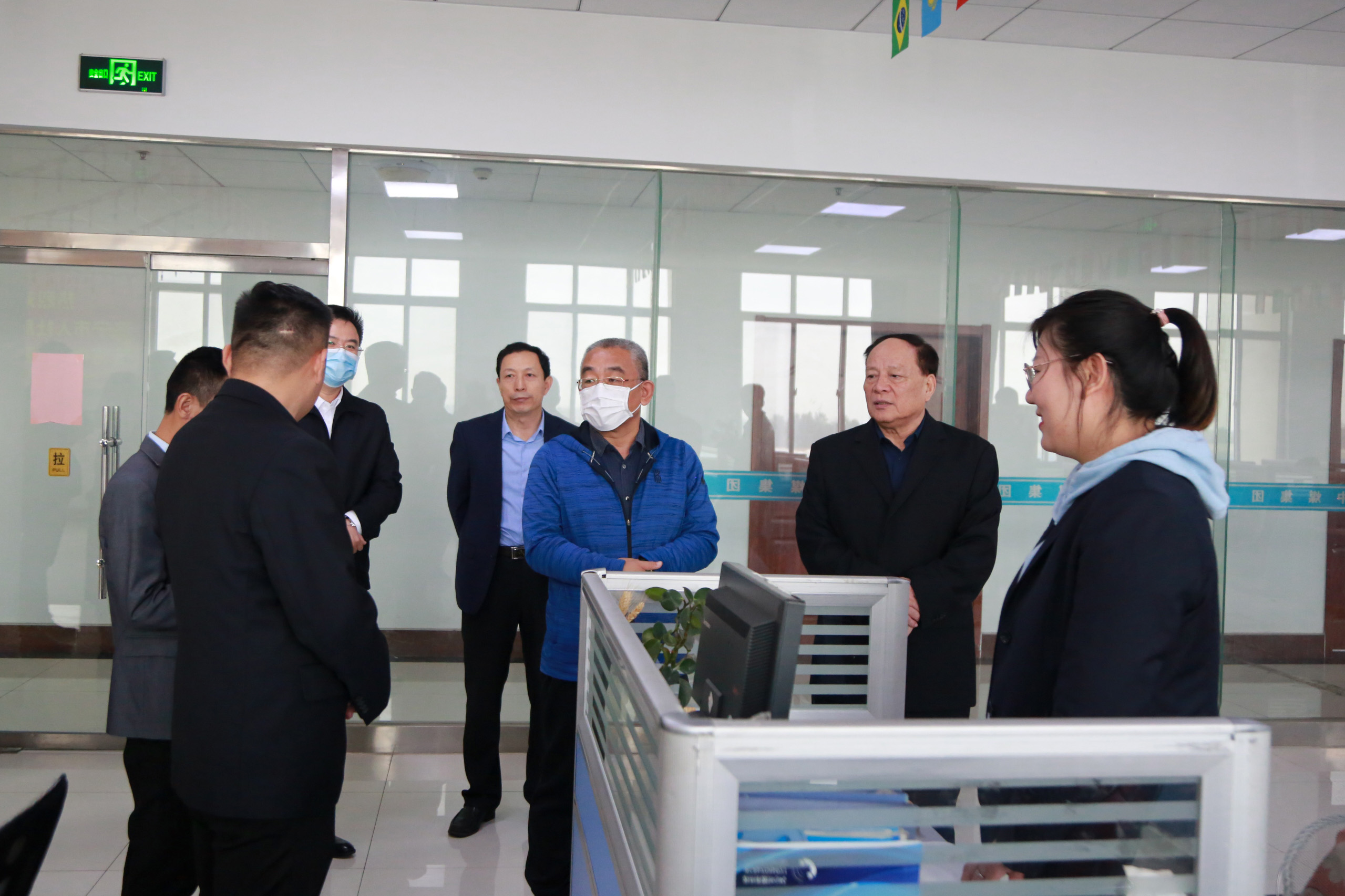 Warmly Welcome Jining Human Resources And Social Security Bureau Leaders To Visit China Coal Group