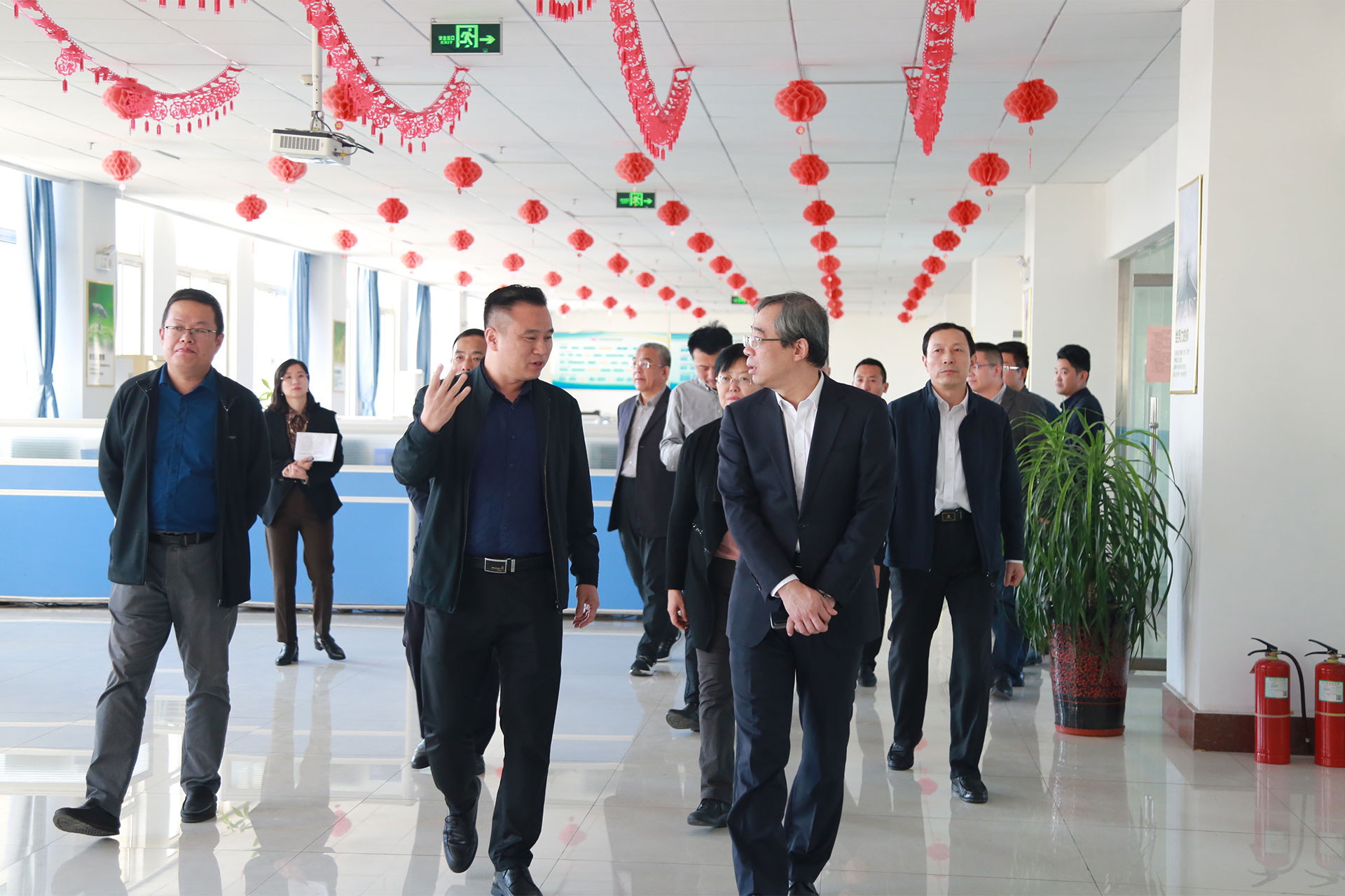 Warmly Welcome The Leaders Of Shandong Provincial Department Of Human Resources And Social Security To Visit China Coal Group