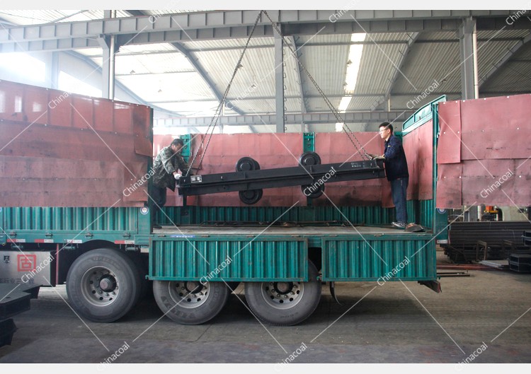 China Coal Group Sent A Batch Of Mining Flat Cars To Heilongjiang
