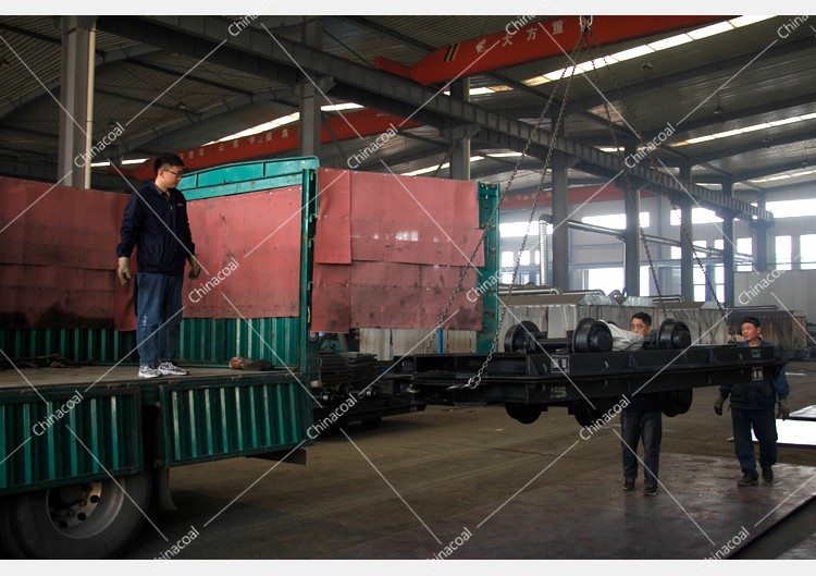 China Coal Group Sent A Batch Of Mining Flat Cars To Heilongjiang