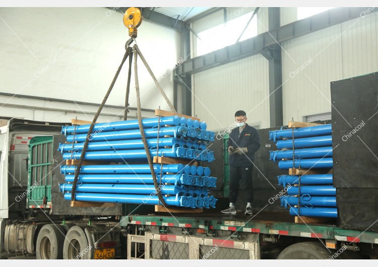 China Coal Group Sent A Batch Of Mining Single Hydraulic Props To Xinjiang