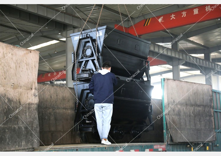 China Coal Group Sent A Batch Of Mining Bucket Tipping Wagon To Shaanxi