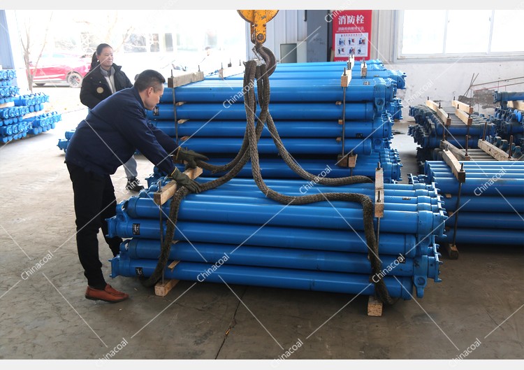 China Coal Group Sent The Hydraulic Props To Luliang, Shanxi Province