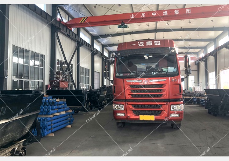 China Coal Group Sent A Batch Of Mining Single Hydraulic Props To  Alxa League