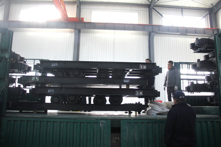 China Coal Group A Batch Hydraulic Prop, Mining Flatbed Cars Sent Separately Guizhou And Xinjiang