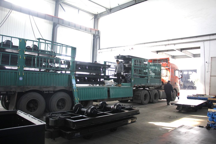 China Coal Group A Batch Flat Rail Car To Shenyang