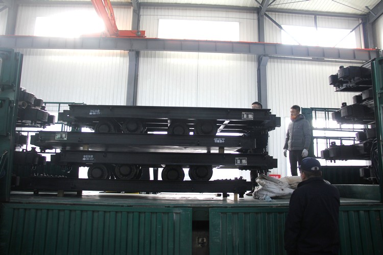 China Coal Group A Batch Flat Rail Car To Shenyang