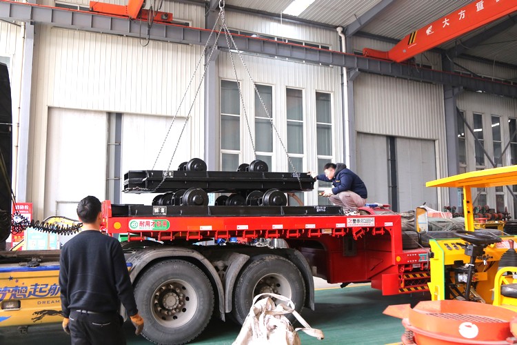 China Coal Group Sent A Batch Of Mining Flatbed Carts To Gansu