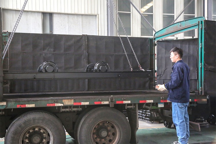 China Coal Group Sent A Batch Of Flat Mining Car And Hydraulic Props To Jincheng ,Shanxi And Jinxiang,Shandong
