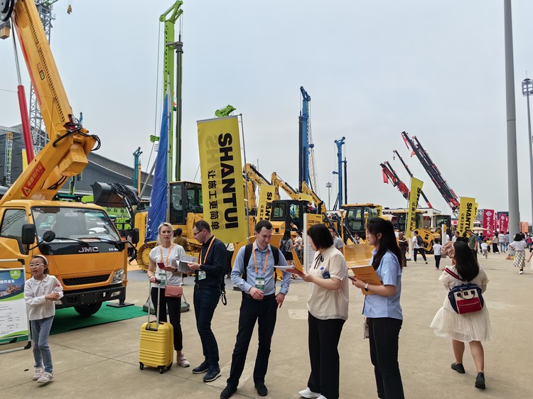 China Coal Group Changsha International Construction Equipment Exhibition Signed A Hot Spot