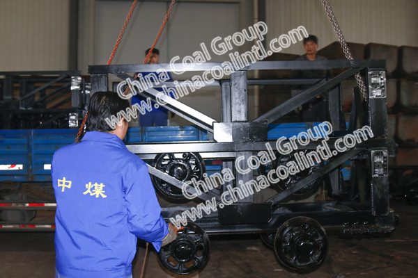 A Batch of Material Mine Cars of China Coal Group Sent to Lvliang,Shanxi Province