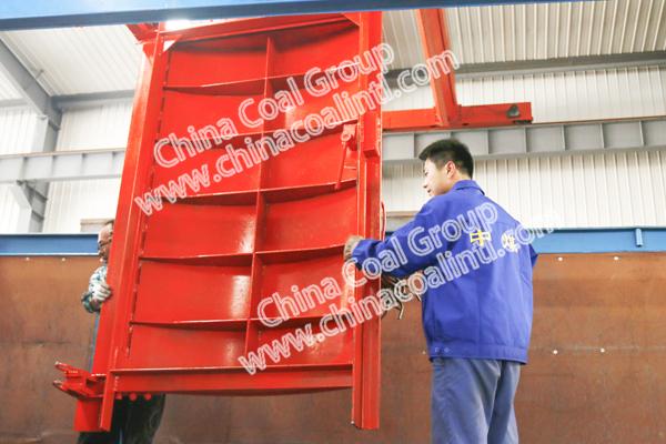 A Batch of Mining Doors of China Coal Group Sent to Datong Shanxi