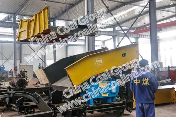 A Batch of Scraper Loaders of China Coal Group Sent to Qinghuangdao