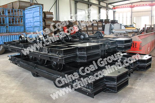 A Batch of Mining Flat Wagon of China Coal: Be Ready to Changji City, Sinkiang