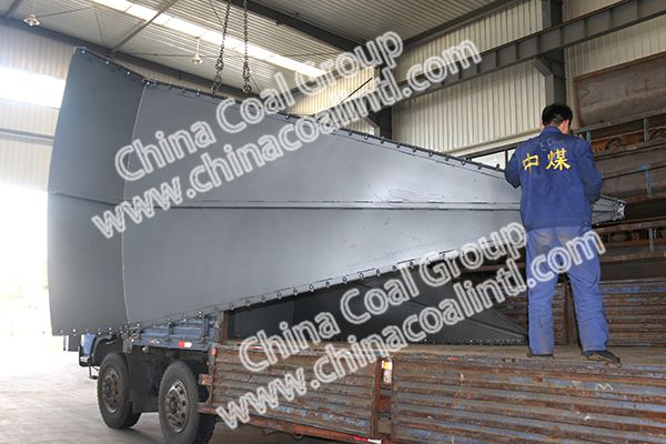 A Batch of Explosion-proof Vertical Air Shaft Door of China Coal Group Sent to Taiyuan City Shanxi Province