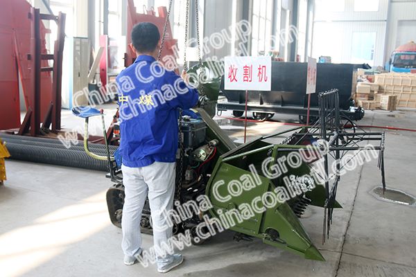 A Batch of Rice Harvesters Ready of China Coal Group for Changsha City of Hunan Province