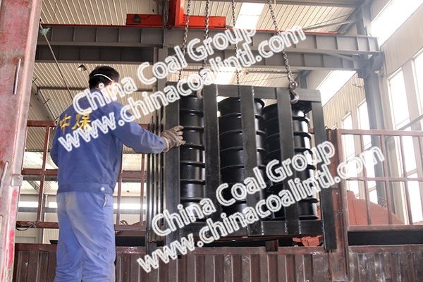A Batch of Wheel Sets for Mine Car of China Coal Group International Trade Company Sent to Ecuador 