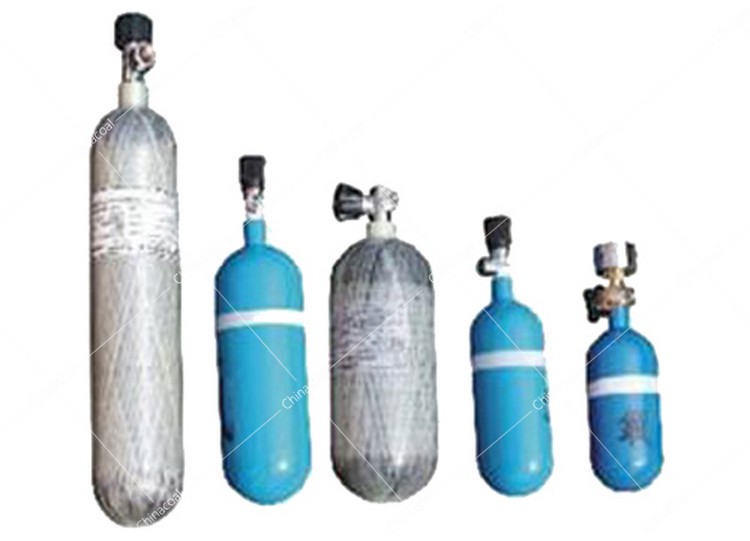 Positive Pressure Breathing Apparatus Oxygen Cylinder