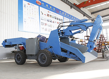 Tunnel Shovel Wheel Mucking Loader Machine