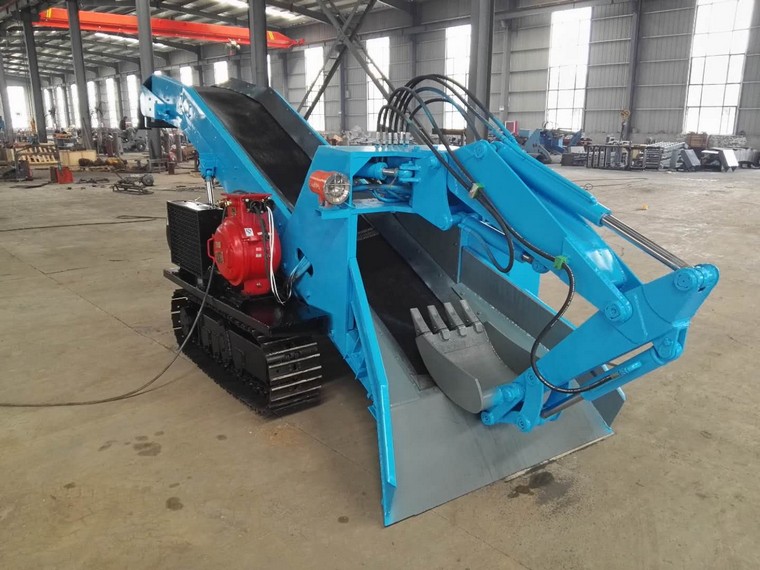 LWLX Hydraulic Crawler Mucking Rock Loader Machine For Mining