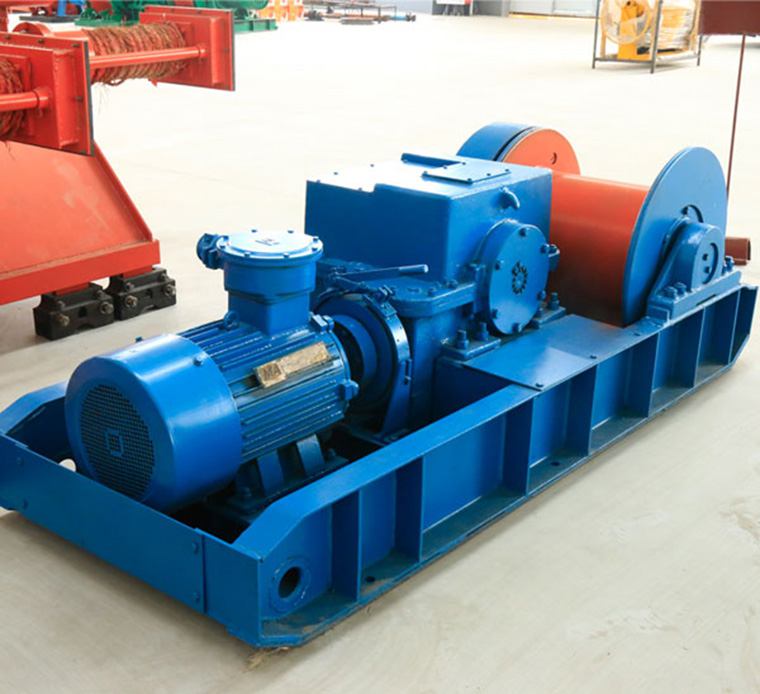 JSDB Explosion Proof Mining Two Speed Winch