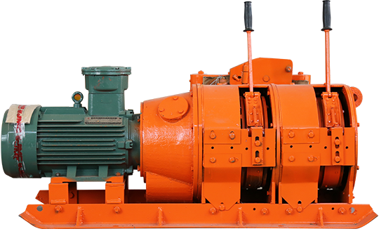 2JP Underground  Electric Scraper Winch