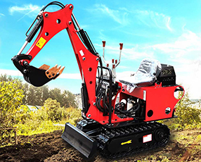 ZM08 Mini Orchard Digging Trenches Excavator