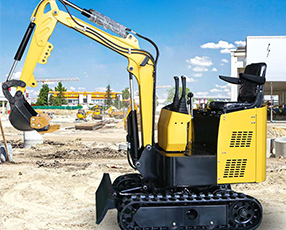 ZM10 Agricultural Mini Orchard Digging Trenches Digger 1000kg Excavator