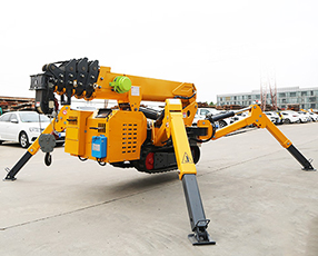 3t 360 Degree Rotatable Multifunctional Small Crawler Spider Crane