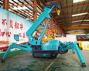 1.2 T Crawler Jib Crane Small Spider Crane Mini Crawler Cranes