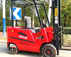 2T Walking Type Electric Stacking Truck Forklift