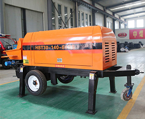 Diesel Engine Automatic Portable Concrete Pump