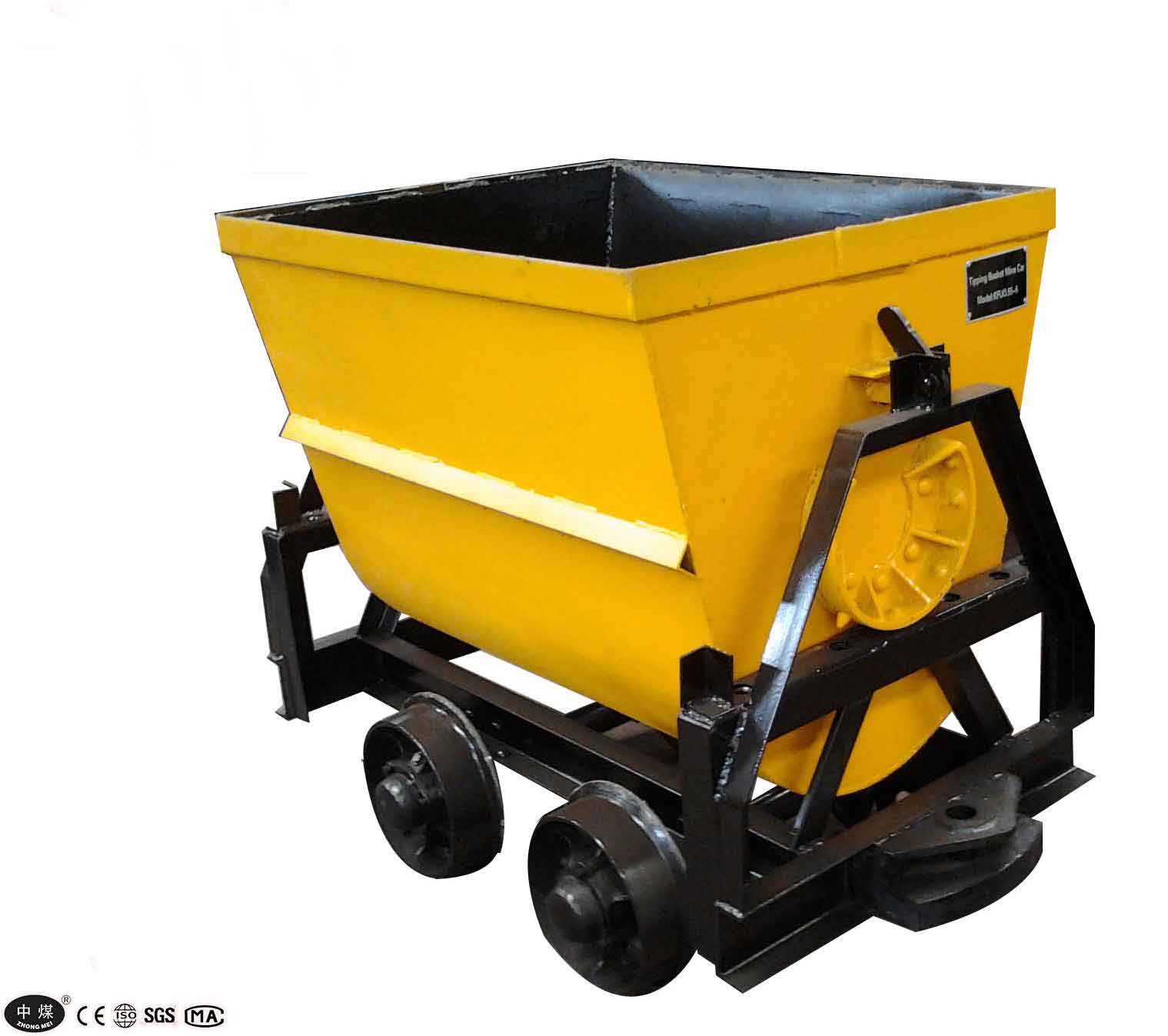 Bucket Tipping Mine Cart Bucket Tipping Mine Cart