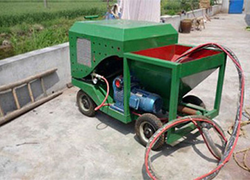 PTJ Playground Rubber Sprayer Machine