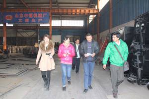 A large mining enterprise customers from Burma have visited Shandong China Coal Company on purchasing