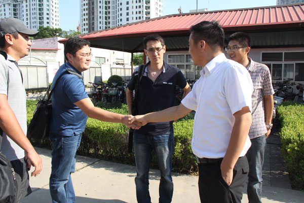 Kazakhstan Customers Visited Shandong China Coal for Investigation and Procurement