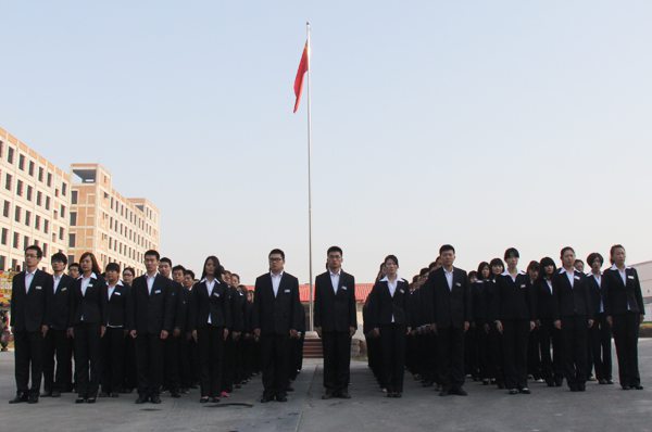 Shandong China Coal Group Staff Put on New International Brand Overalls