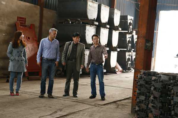 Mexican Customers Visited Shandong China Coal Group for Procurement