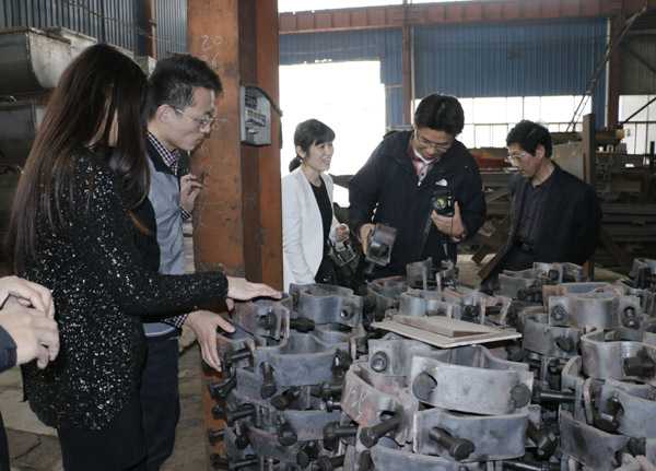 Korean Customers Visited Shandong China Coal Group for Procurement