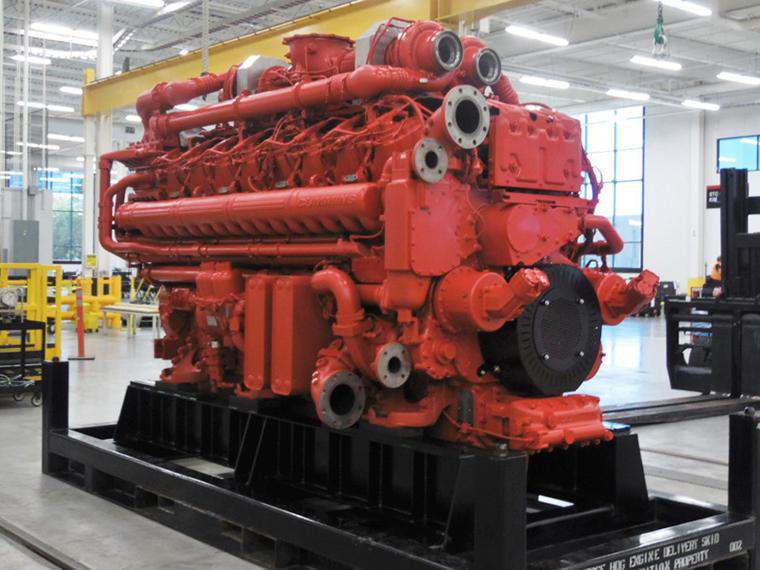 Cummins delivers first QSK95 locomotive engine