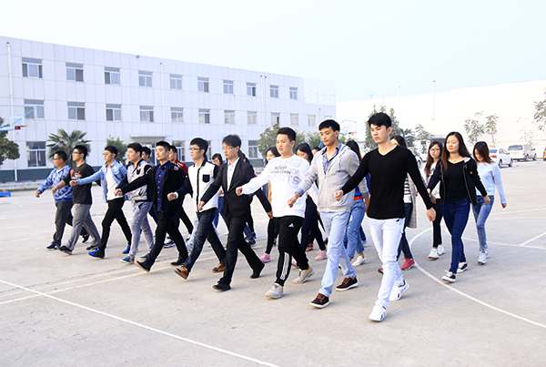 Shandong China Coal Group Carrid Out New Employees Military Training Activities