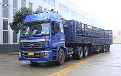 China Coal Group's 200 Units Mine Support Equipment Were Sent to Zaozhuang