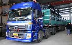 30 Fixed Mining Car of China Coal Group Were Sent to Bin County of Shaanxi Province