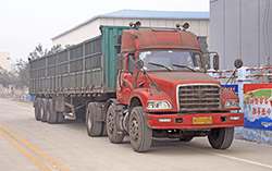 A Batch of Flat Mine Cars of China Coal Group Sent to Lingshi County, Shanxi