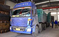 A Batch of Flat Mine Cars of China Coal Group Sent to Korla City, Xinjiang