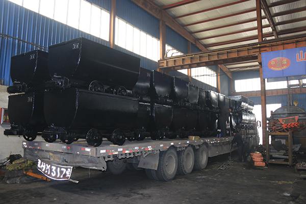 30 Fixed Mine Cars of Shandong China Coal : Be ready for Baoji, Shaanxi