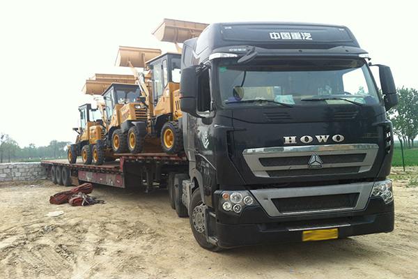 A Batch of Wheel Loaders of Shandong China Transport- Subsidiary of Shandong China Coal: Be ready for Myanmar