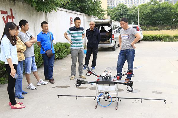 China Coal Independent Research &Development Muti Rotor Eppo Unmanned Aerial Vehicle (uav) Successfully Tested Flight