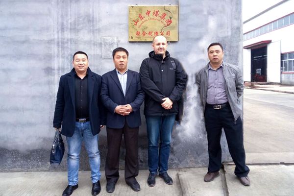 Lithuanian Merchants Visited Shandong China Coal Group Joint Manufacturing Company For Procurement